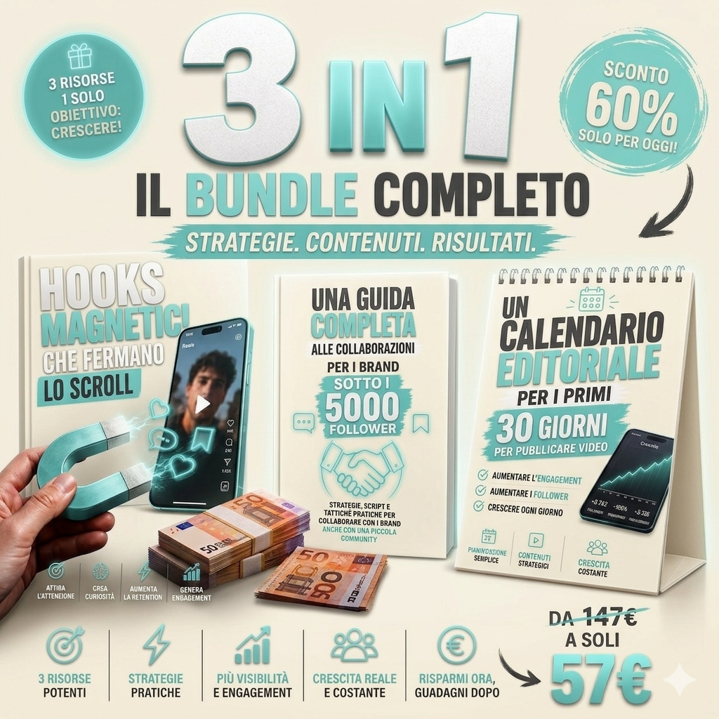 ULTIMATE CREATOR BUNDLE™ | La Strategia Completa (3-in-1)