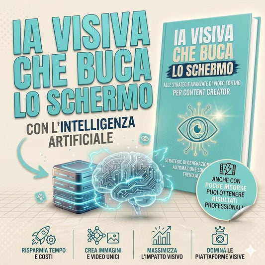 IA VISIVA: CONTENUTI CHE BUCANO LO SCHERMO ✨ | La Guida ai Video Virali con l'Intelligenza Artificiale